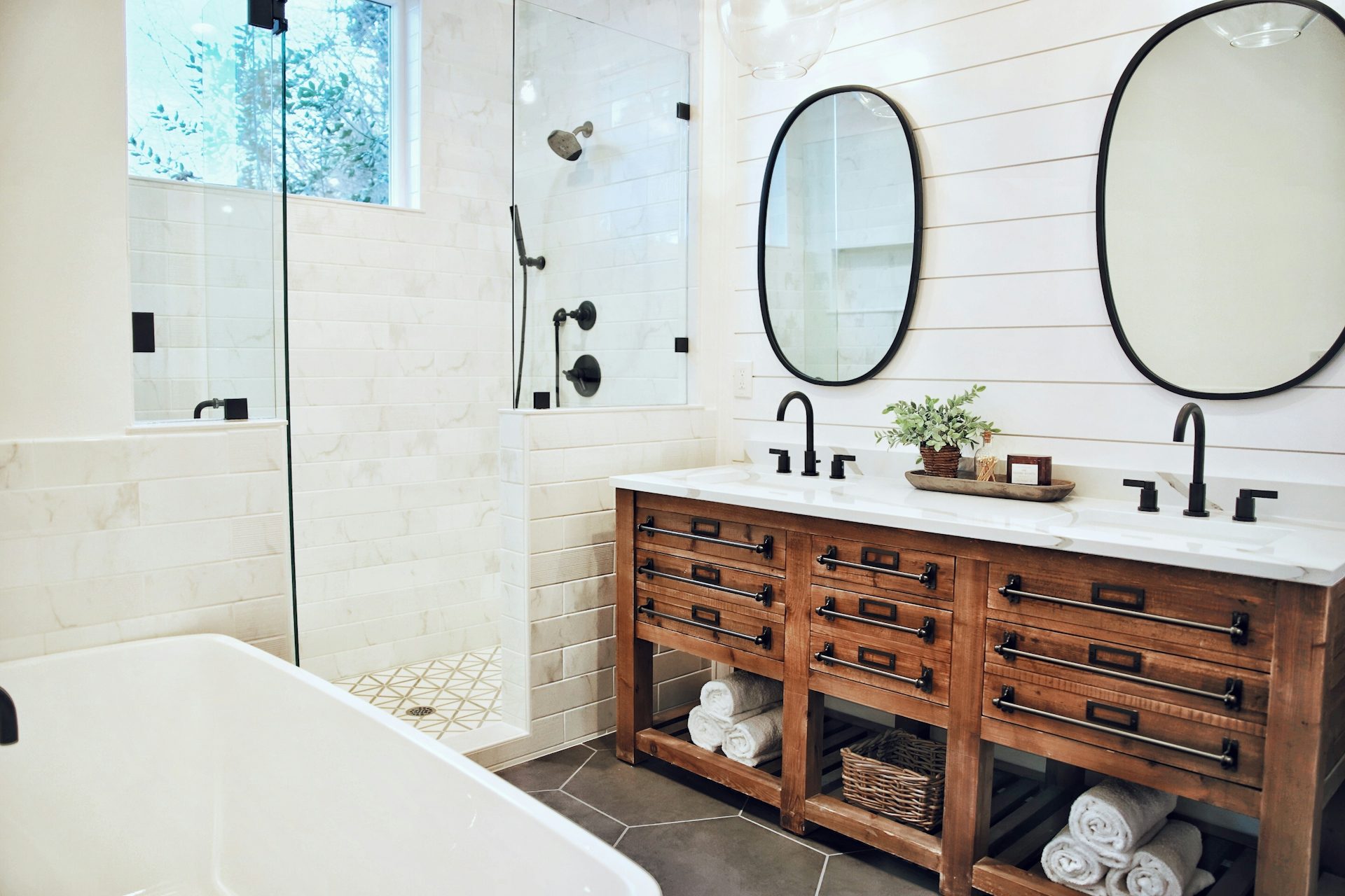 remodeled bathroom